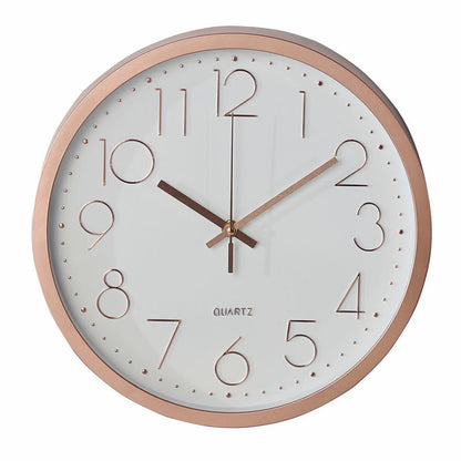 Horloge murale électronique silencieuse avec chiffres arabes 12"
