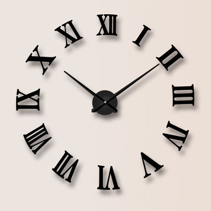 Horloge Murale Miroir de Style Européen Créatif