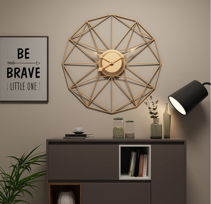 Horloge Murale en Métal Design